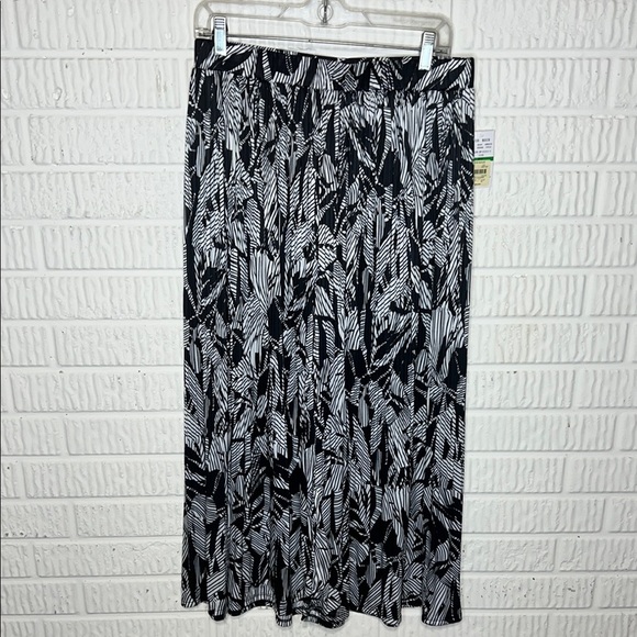 Cable&Gauge Black and white wide leg pants - Picture 1 of 4